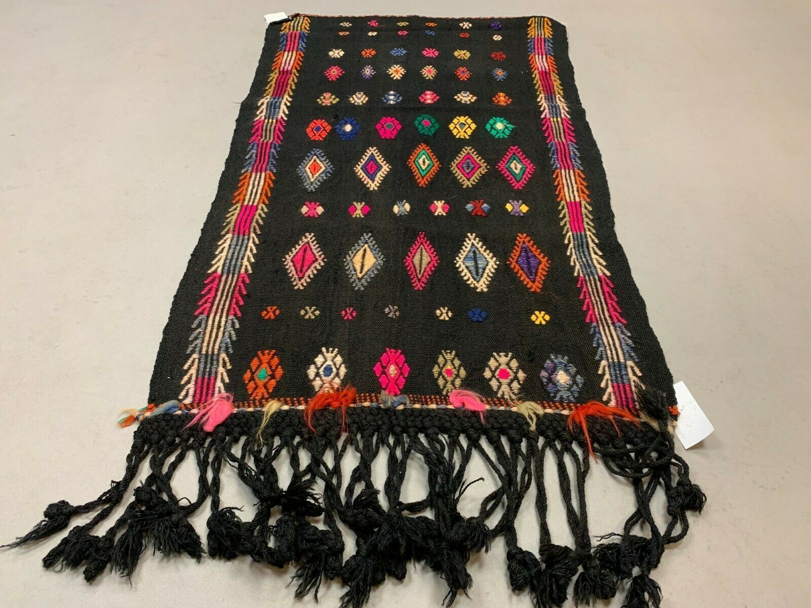 Antique Turkish Moroccan Kilim Rug 123x71cm Shabby Vintage Wool Kelim Small