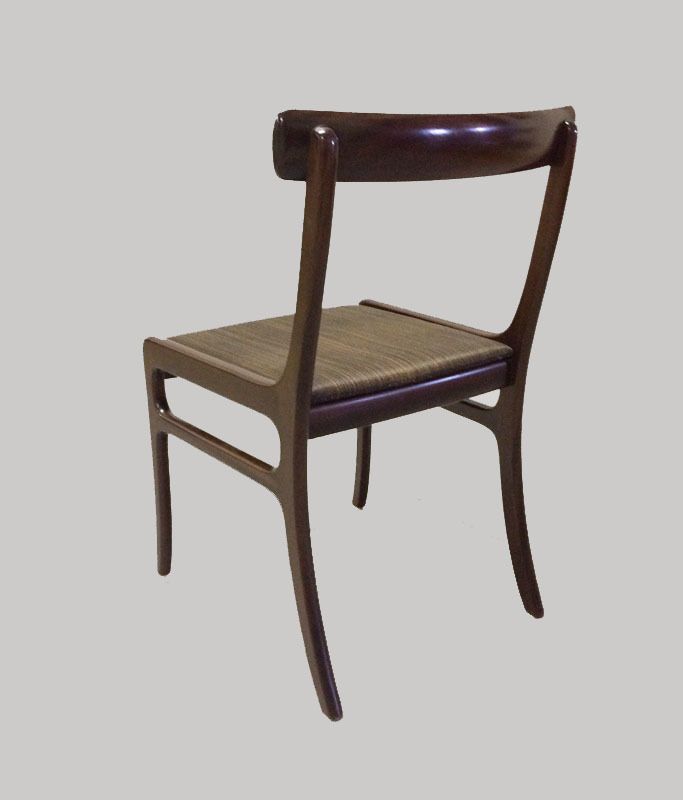 Ole Wanscher Set Of Eight Mahogany Dining Chairs, Inc. Reupholstery 1960´S photo Furniture