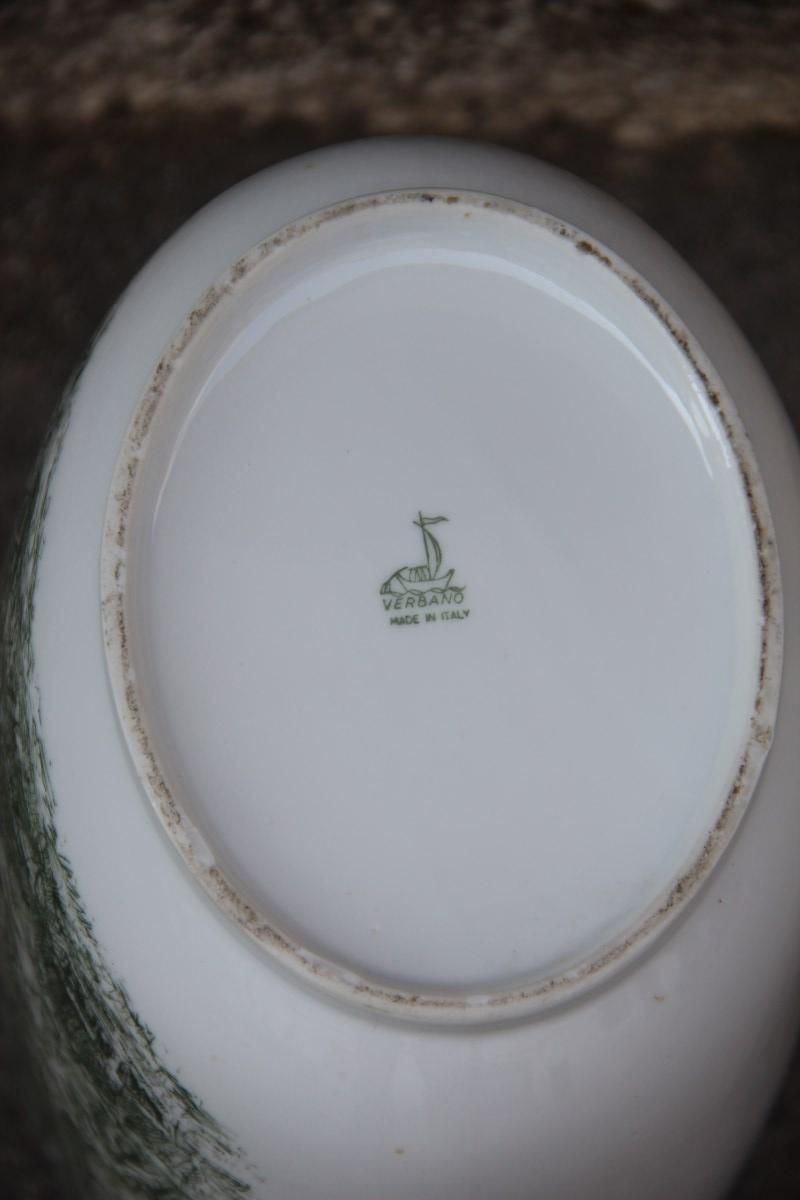 Porcelain Midcentury Italian Vase Guido Andloviz For Verbano Lavenia, 1950 photo Home Decor