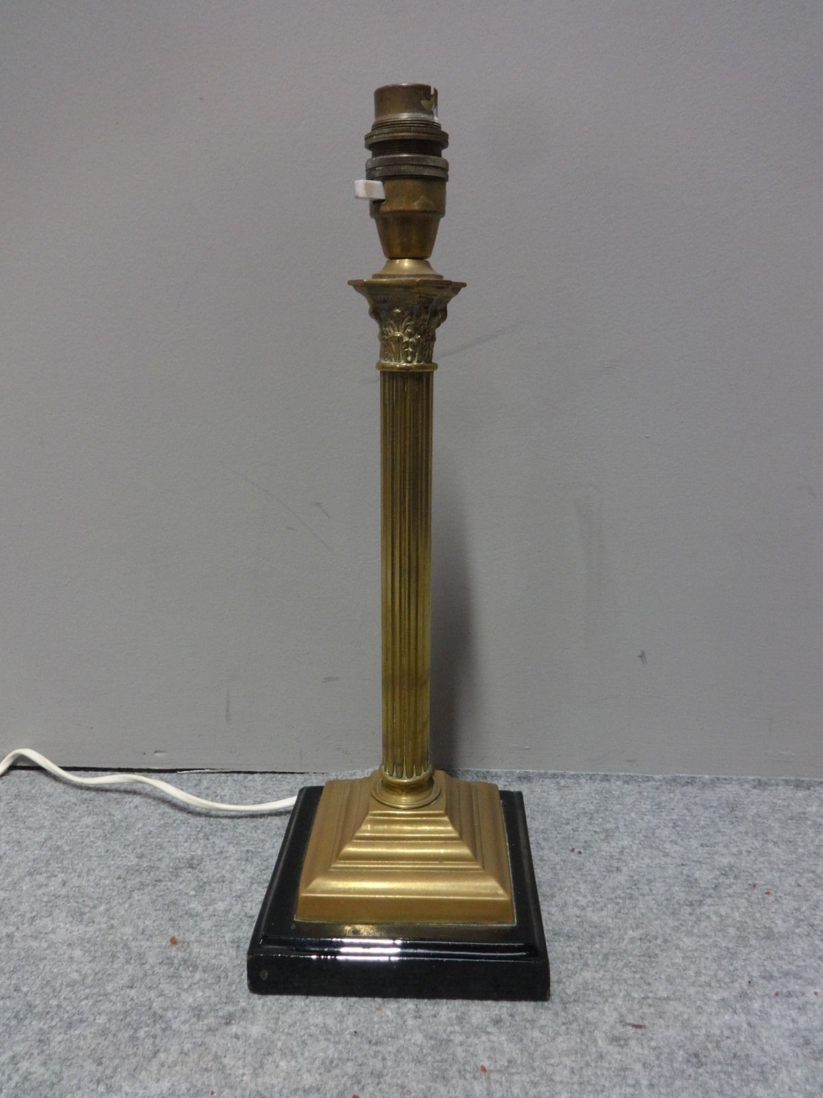 Victorian Brass Table Lamp