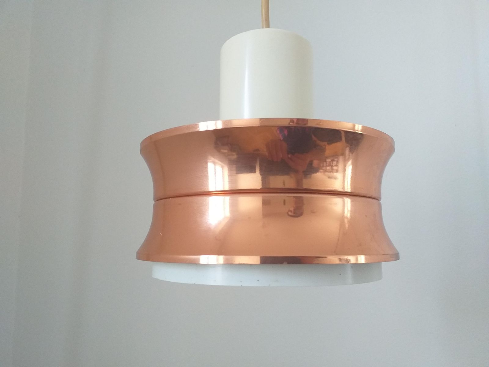 Midcentury Pendant In Style Of Jo Hammerborg, Denmark, 1970s photo buy