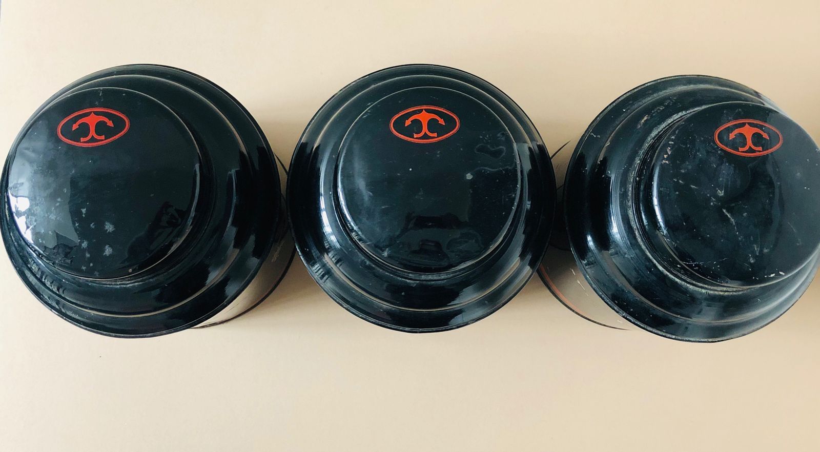photo for sale Vintage Black Tea Tin / Refill Container