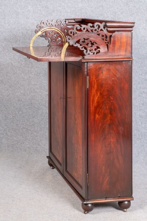 photo for sale Unusual Antique Estate Cabinet
