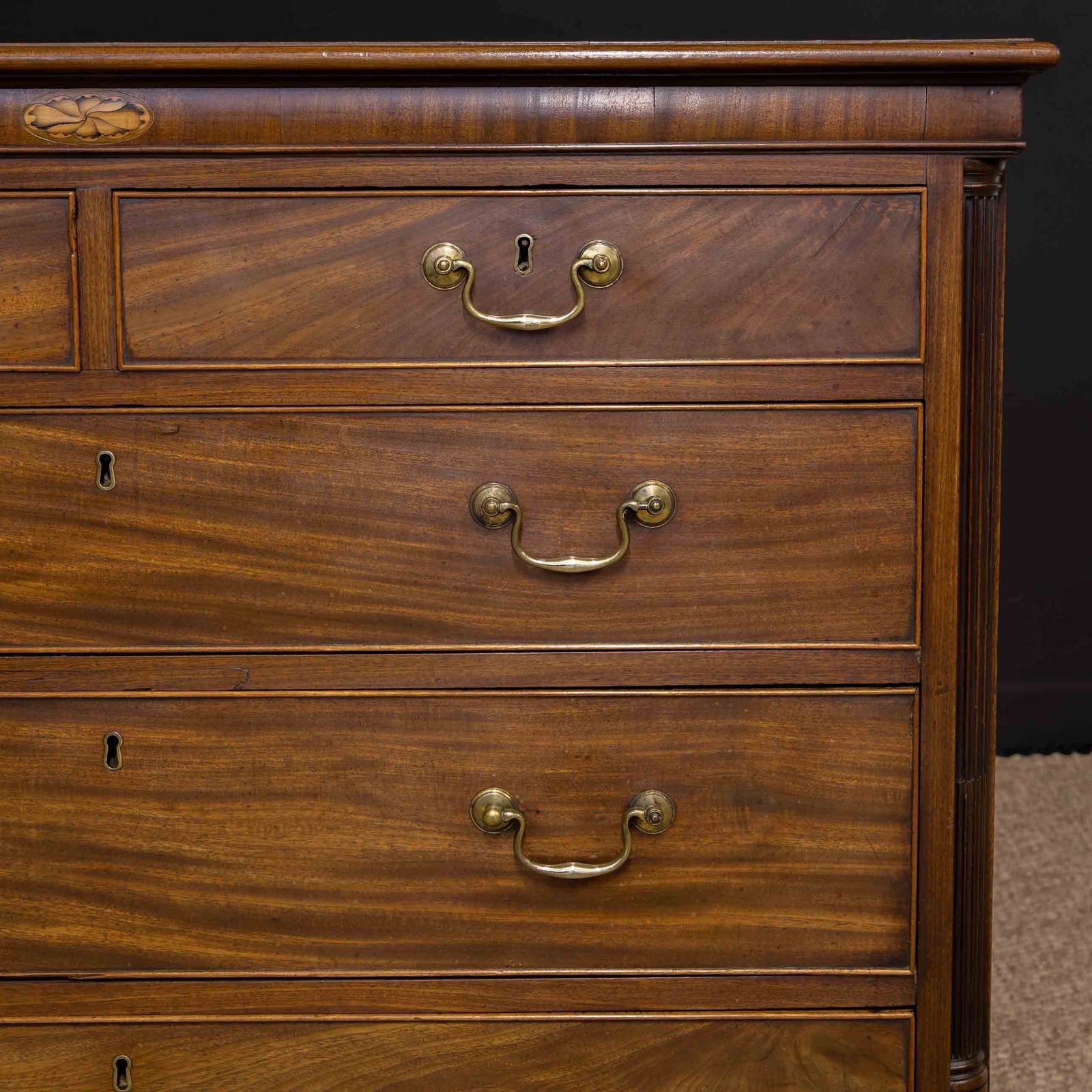 photo buy Small George 3rd Mahogany Chest Of Drawers