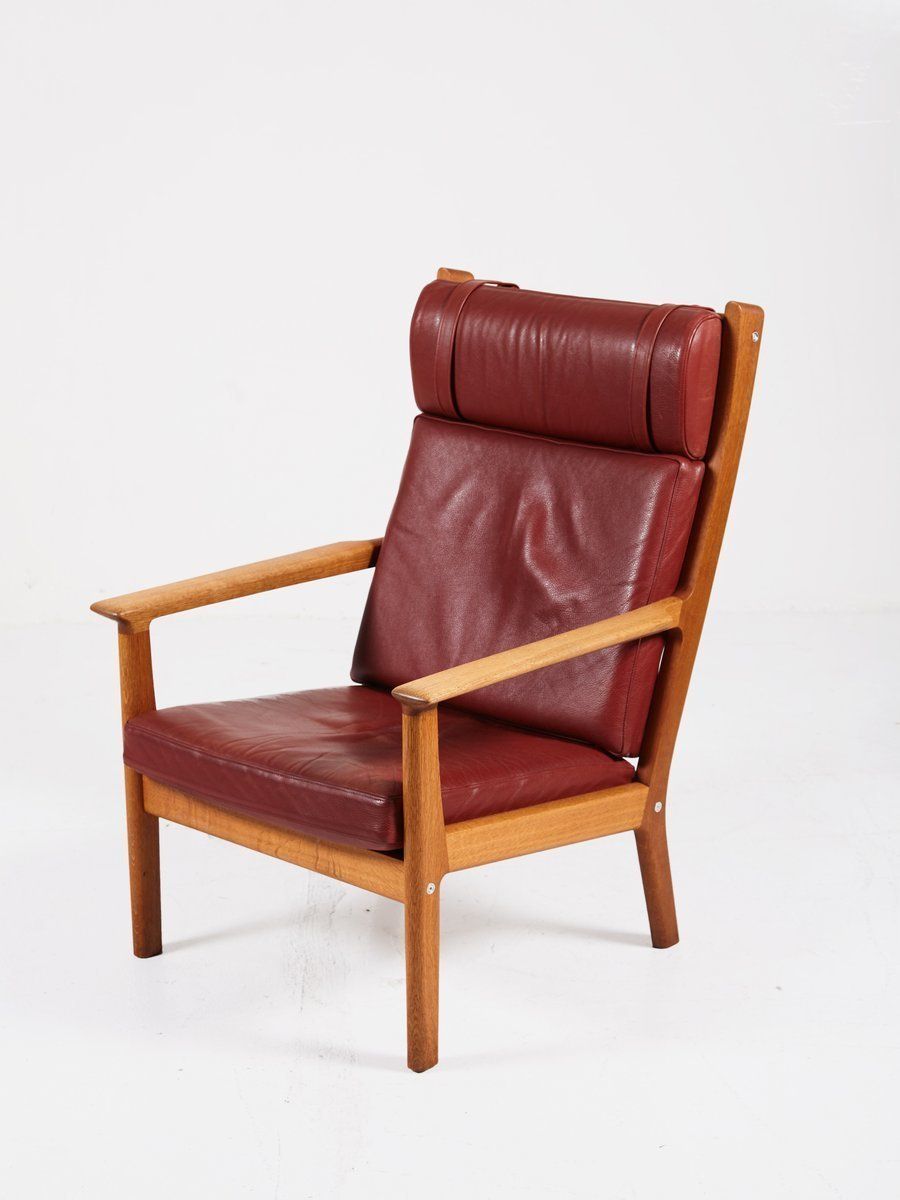 Ge 265 A High Back Armchair By Hans J. Wegner For Getama, 1970s