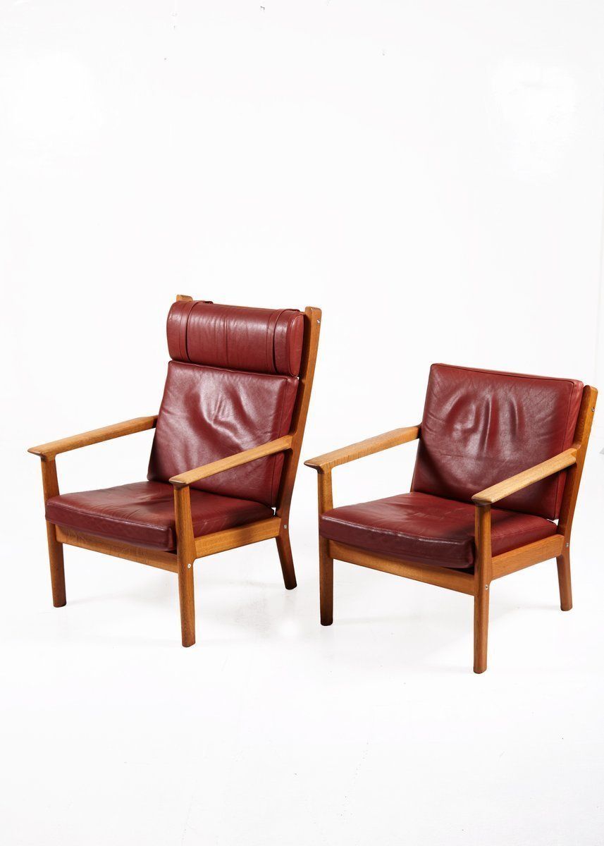 Ge 265 A High Back Armchair By Hans J. Wegner For Getama, 1970s photo vinterior