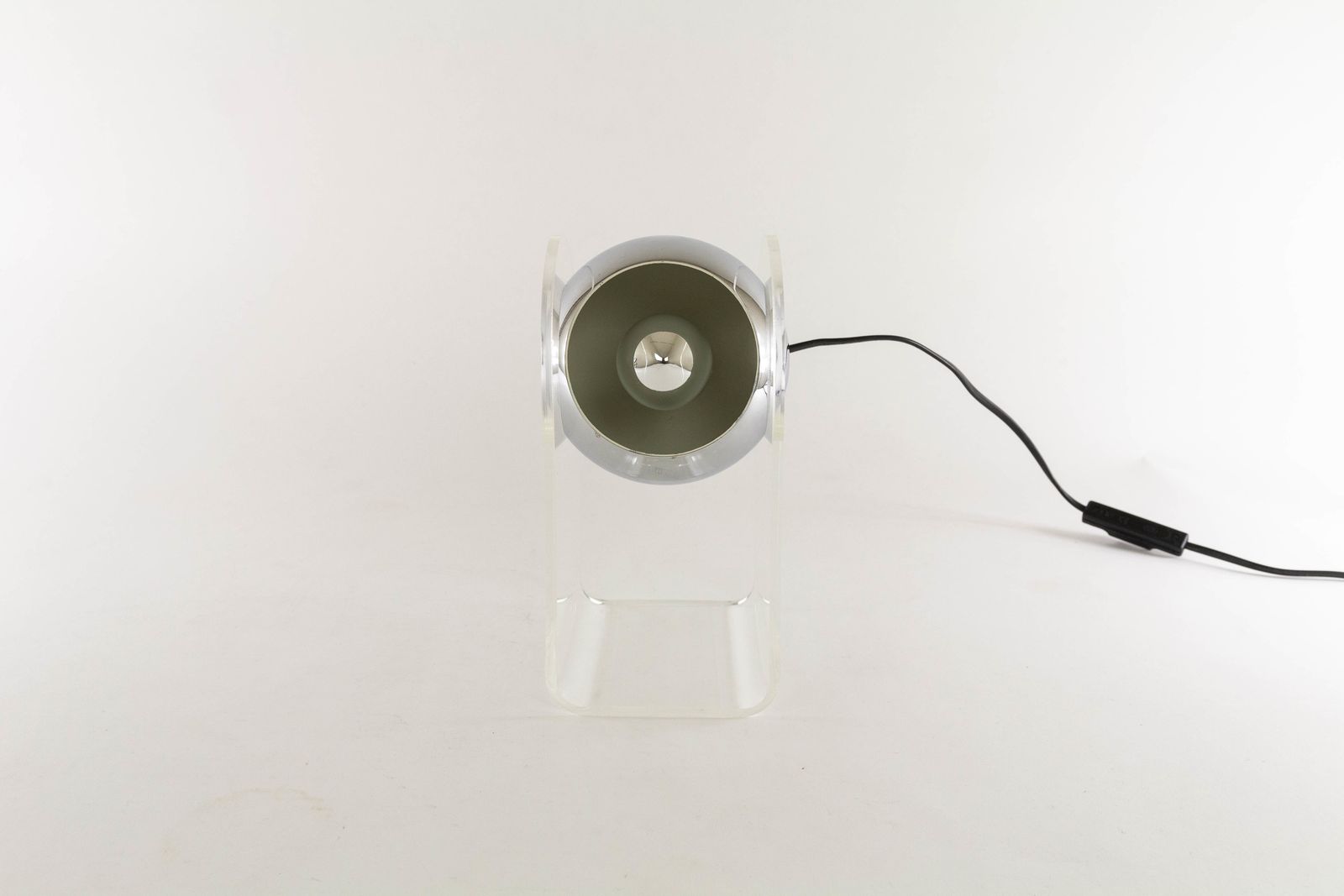 Perspex With Chrome Sphere Table Lamp Sensorette By Insta Gmbh photo Lighting