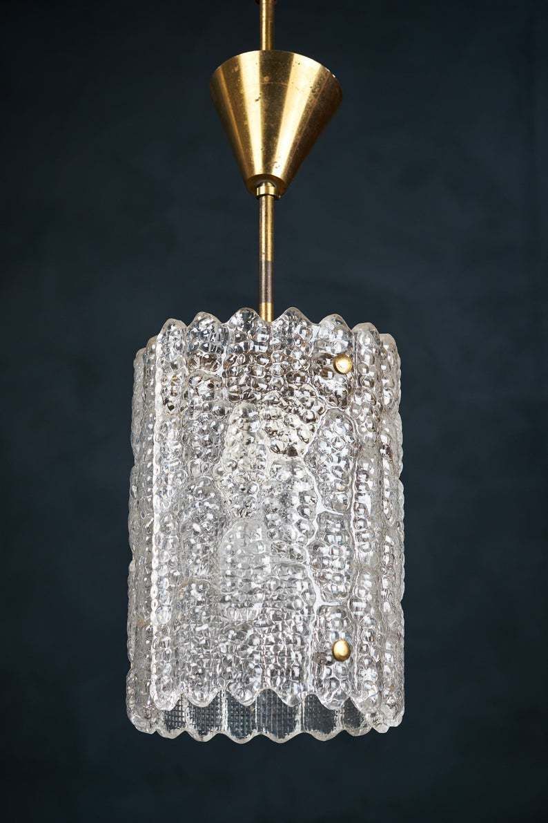 Hanglamp Van Carl Fagerlund Voor Orrefors, Ca. Jaren 1960 photo for sale