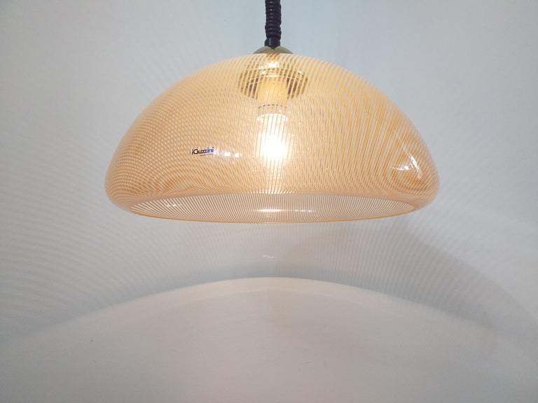 Mid Century Pendant Designed By Harvey Guzzini, Italy, 1970s photo for sale