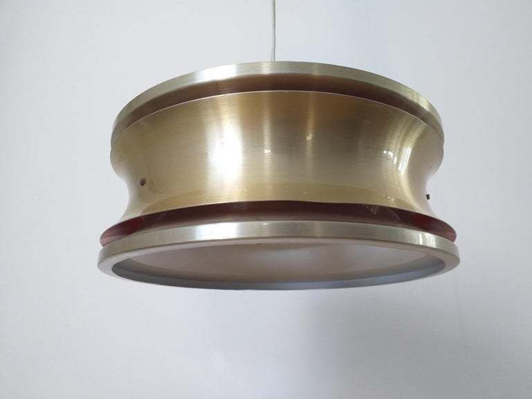 Mid Century Pendant In Style Of Jo Hammerborg, Denmark, 1970s photo buy