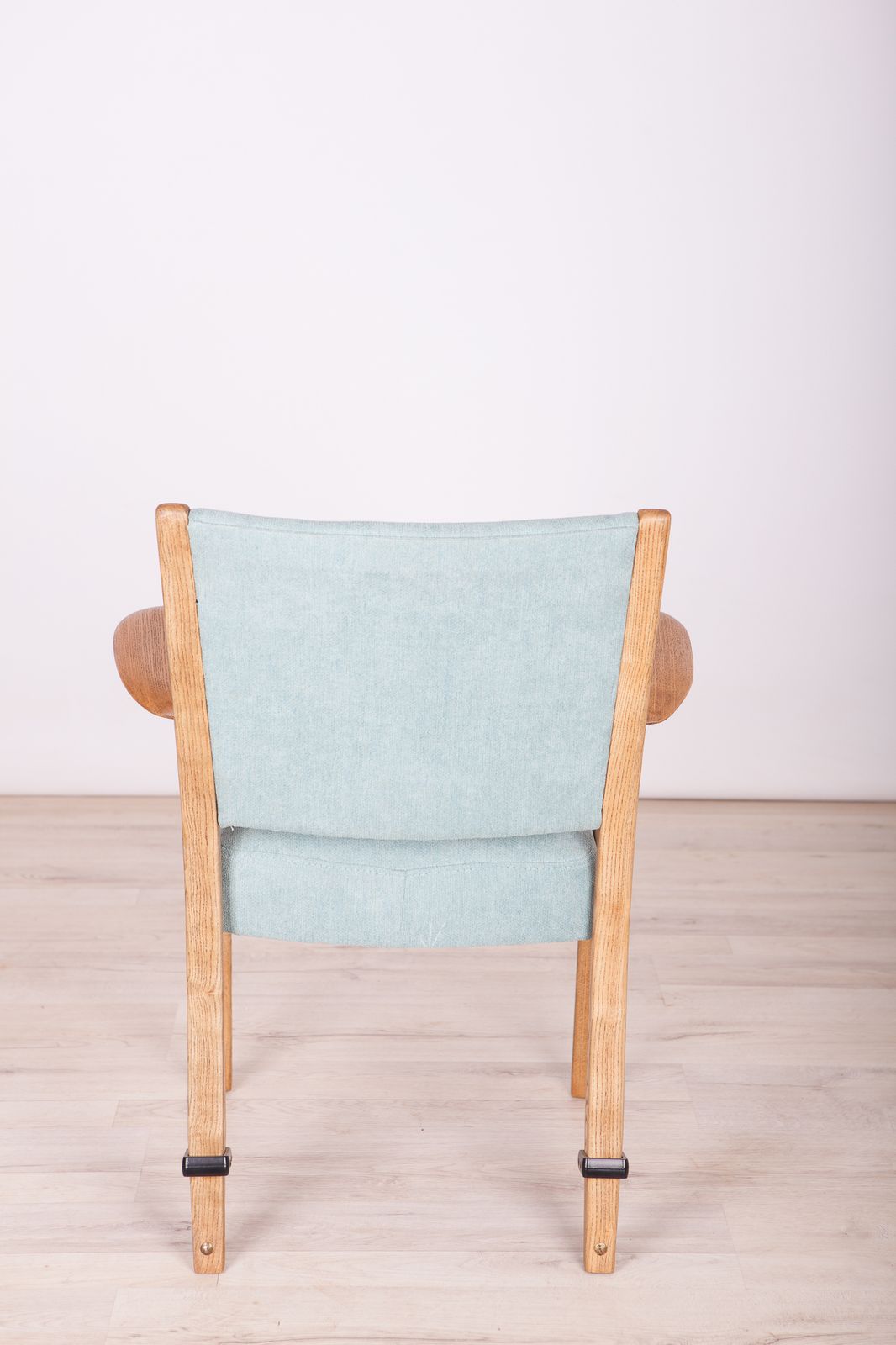 French Oak Dining Chairs By Hugues Steiner For Steiner, 1960s, Set Of 6 photo for sale