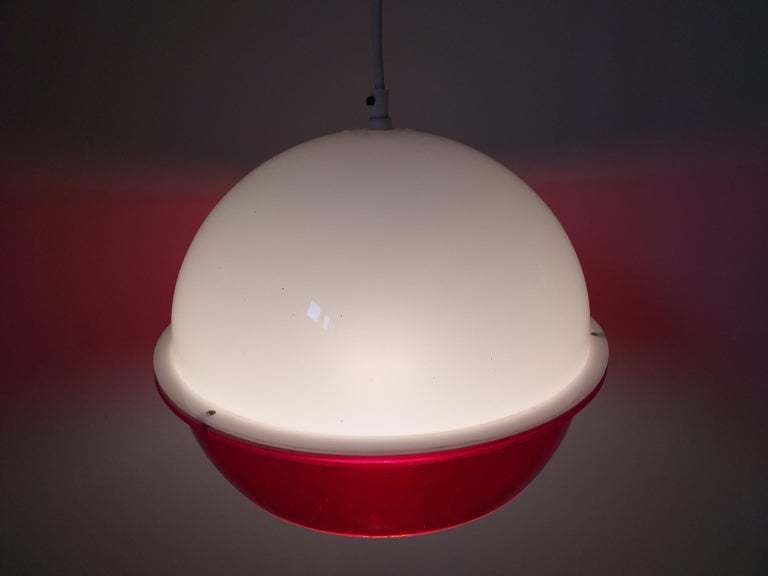 Mid Century Pendant In Style Harvey Guzzini, Space Age, Italy, 1970s. photo buy