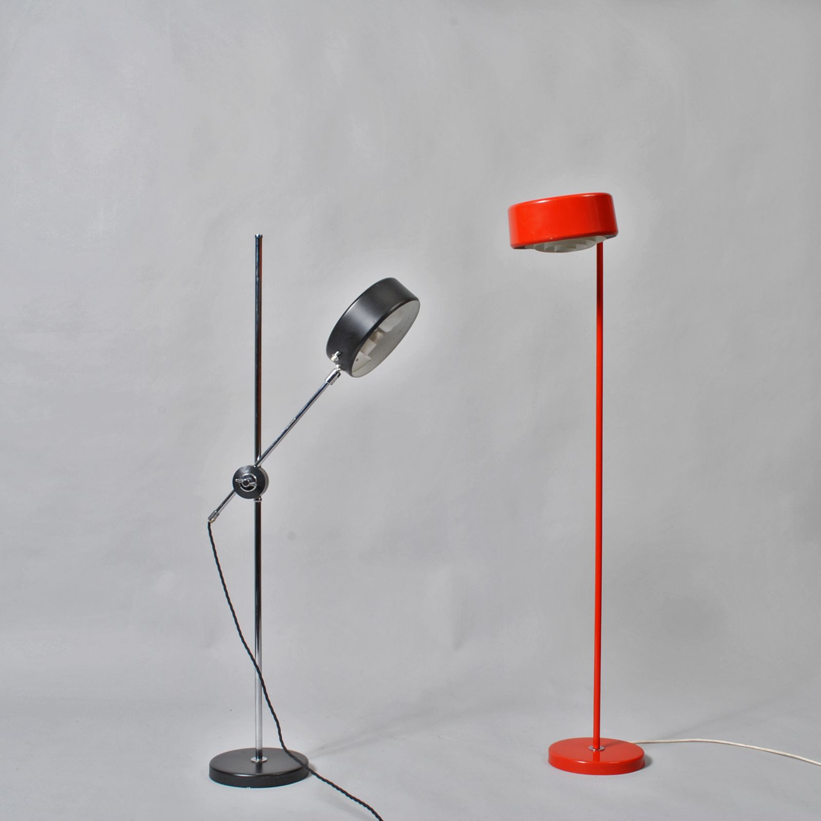 Pair Floor Lamps Olympia/Simris Anders Pehrson   Ateljé Lyktan, 1960s photo vintage