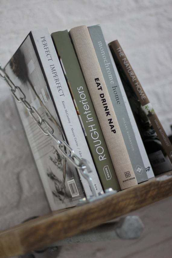 Susie Reclaimed Scaffolding Board Shelf With Galvanised Steel Pipe Wall Brackets And Supporting Chains   Made To Order Industrial Furniture photo furniture