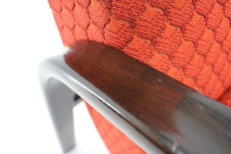 Pair Of Design Renovated Armchairs By Arch. Kropacek And Kozelka   1950s photo vinterior