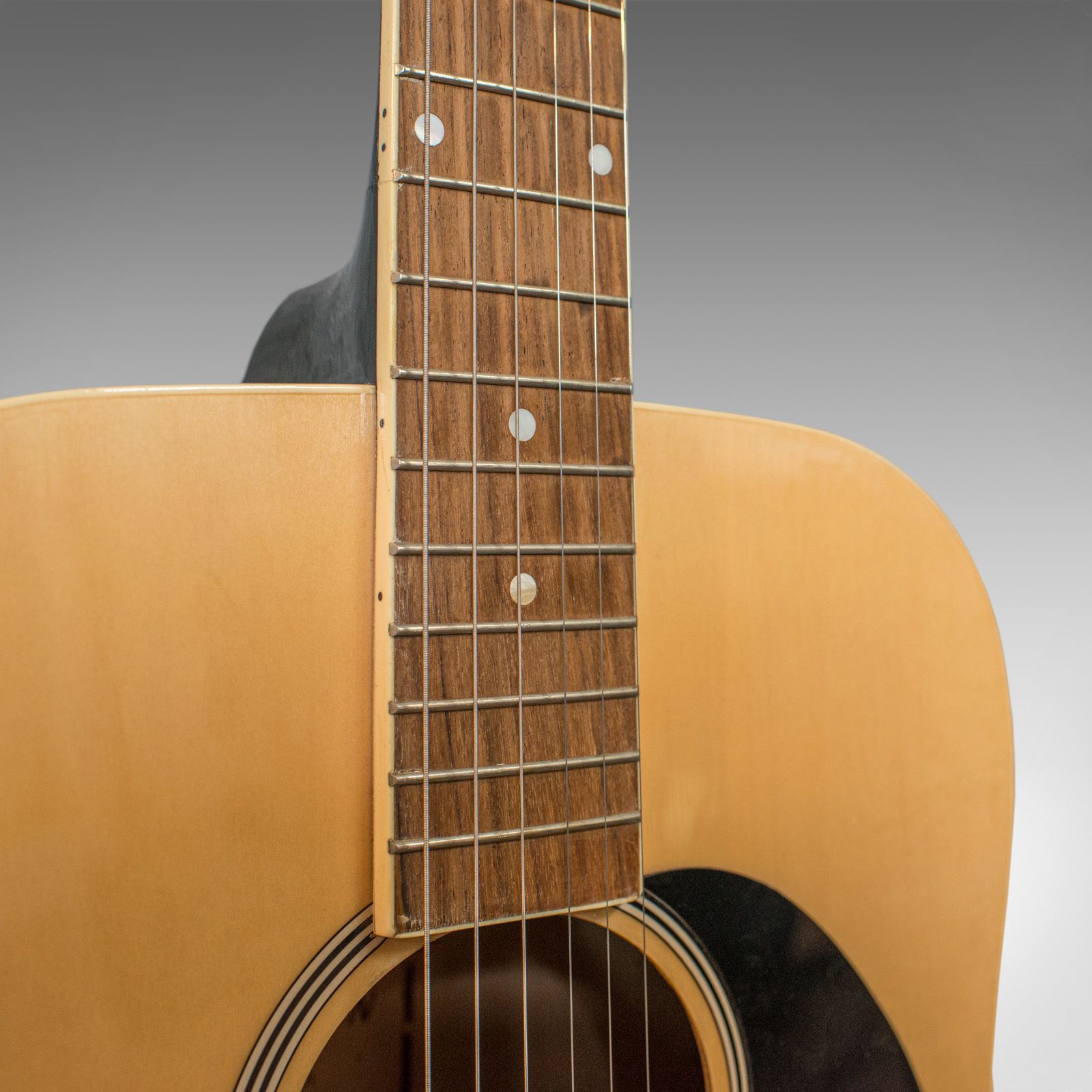 Vintage, Acoustic Guitar Lamp, English, Bespoke, Handcrafted, Jim Deacon, Glass photo vintage