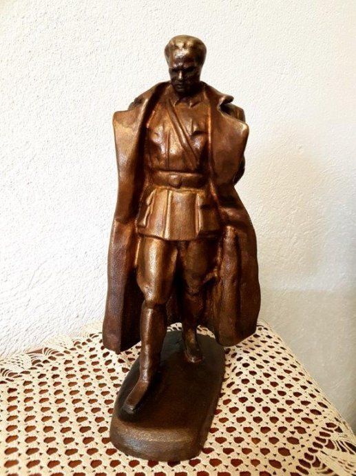 A Bronze Statue Of Tito