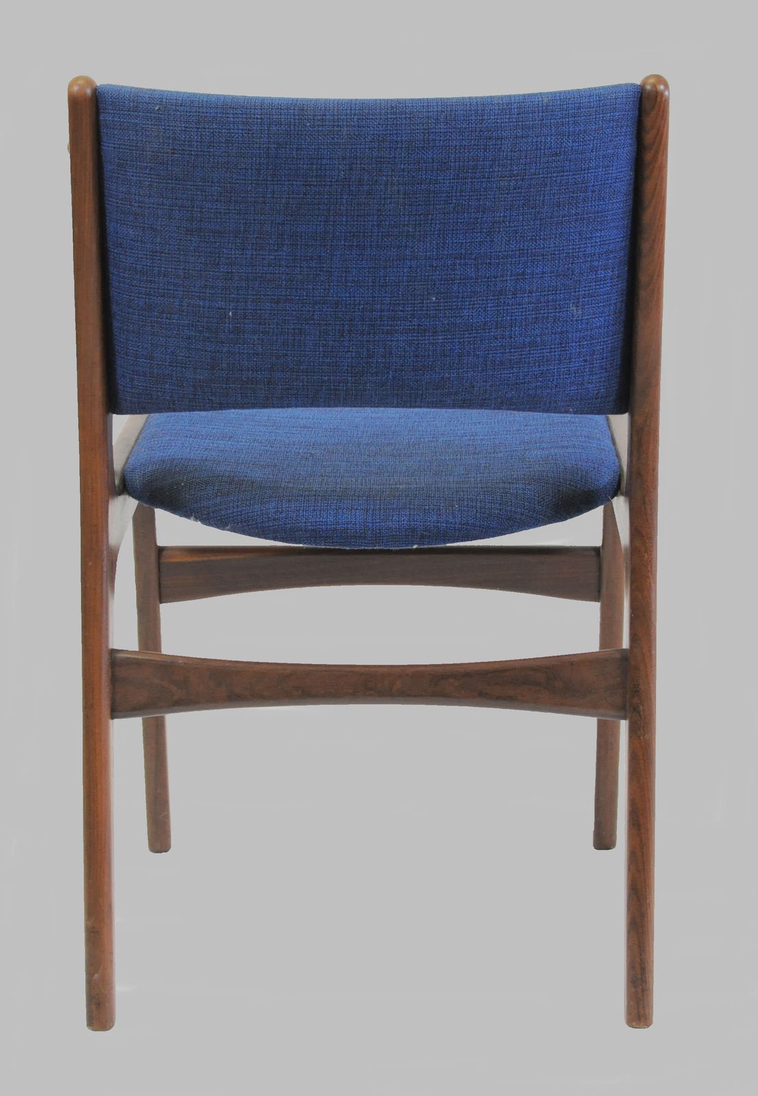 Tien Volledig Gerestaureerde Erik Buch Eetkamerstoelen Uit De Jaren 1960, Massief Teak, Bekleding Naar Keuze Inbegrepen photo for sale