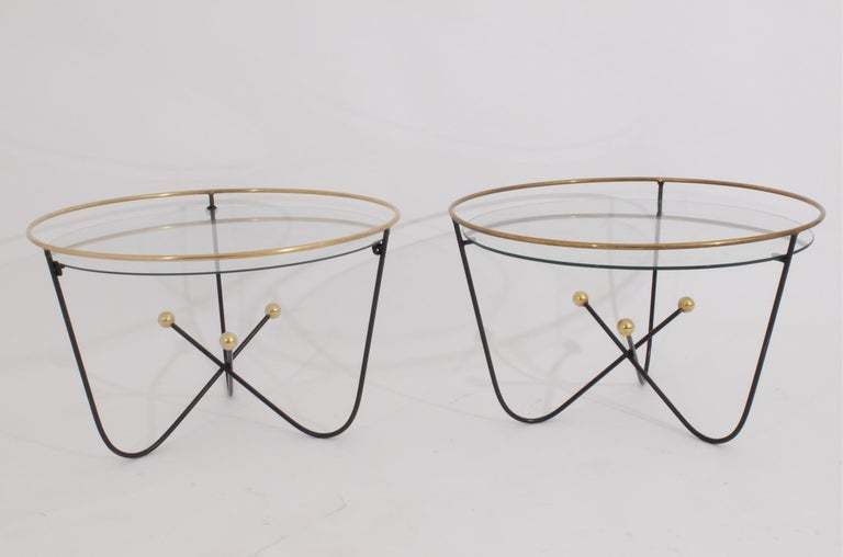 Pair Of Low Side Table End Table By Edward Ihnatowicz Mars Furniture photo furniture
