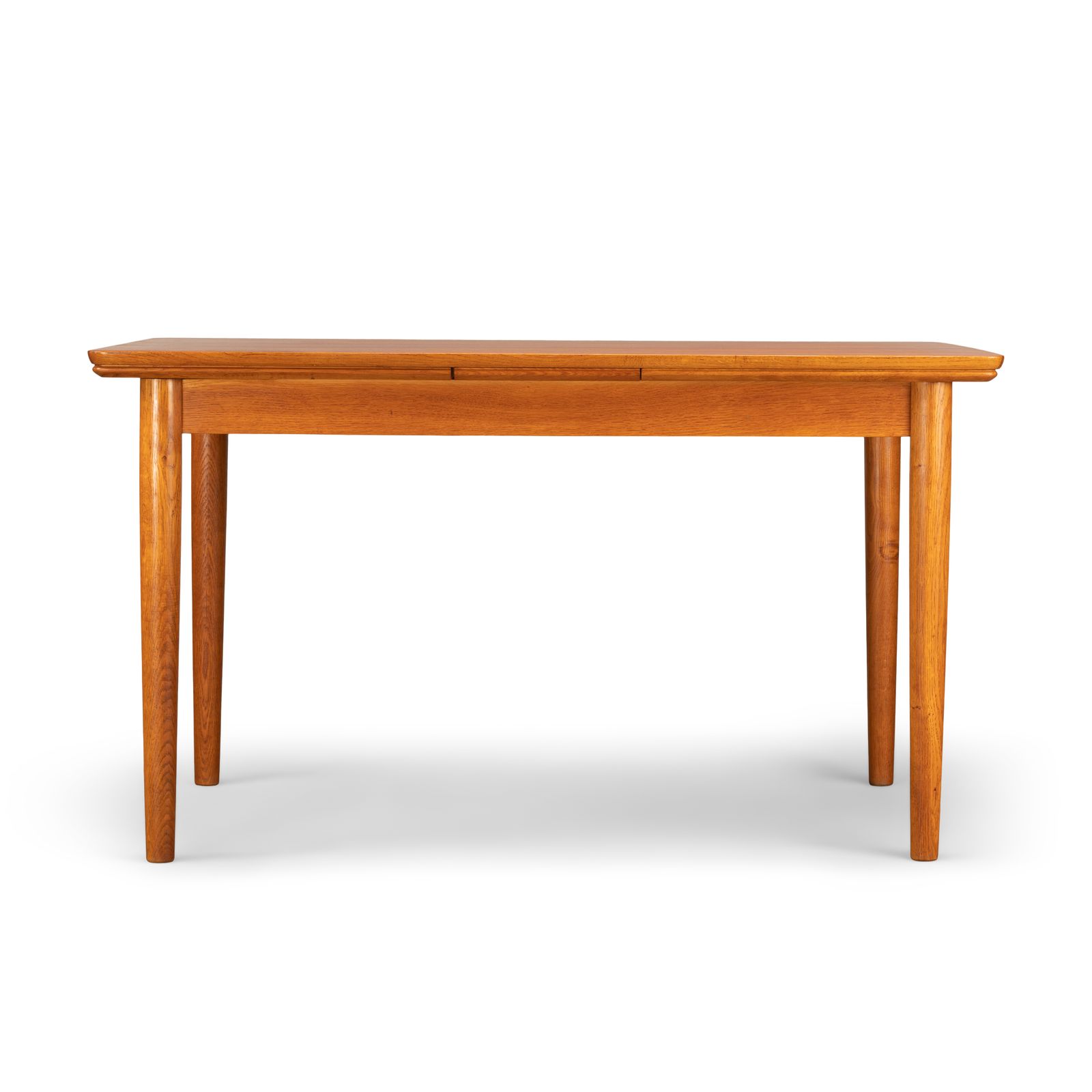 Teak Danish Midcentury Modern Extendable Dining Table, 1960s photo Furniture