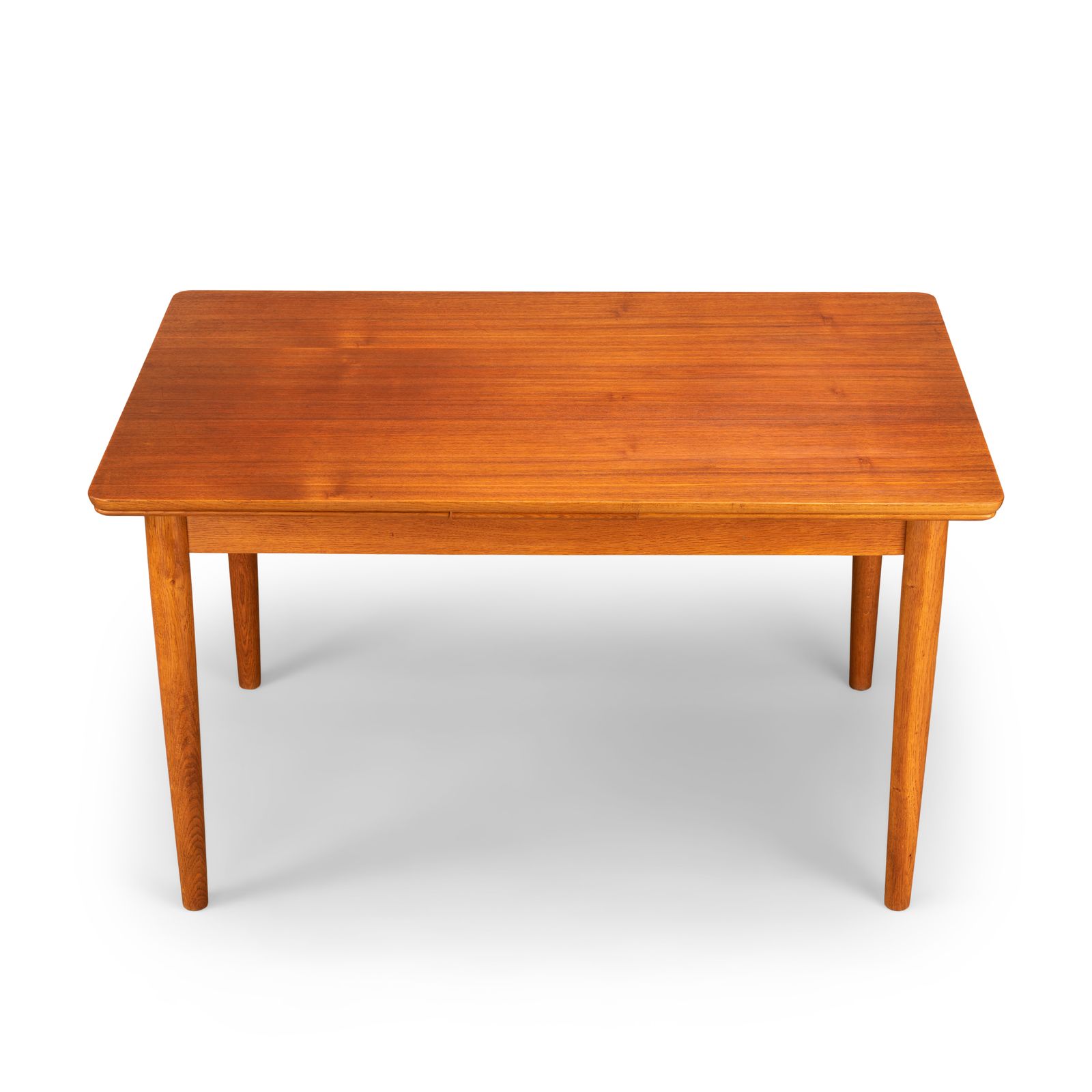Teak Danish Midcentury Modern Extendable Dining Table, 1960s