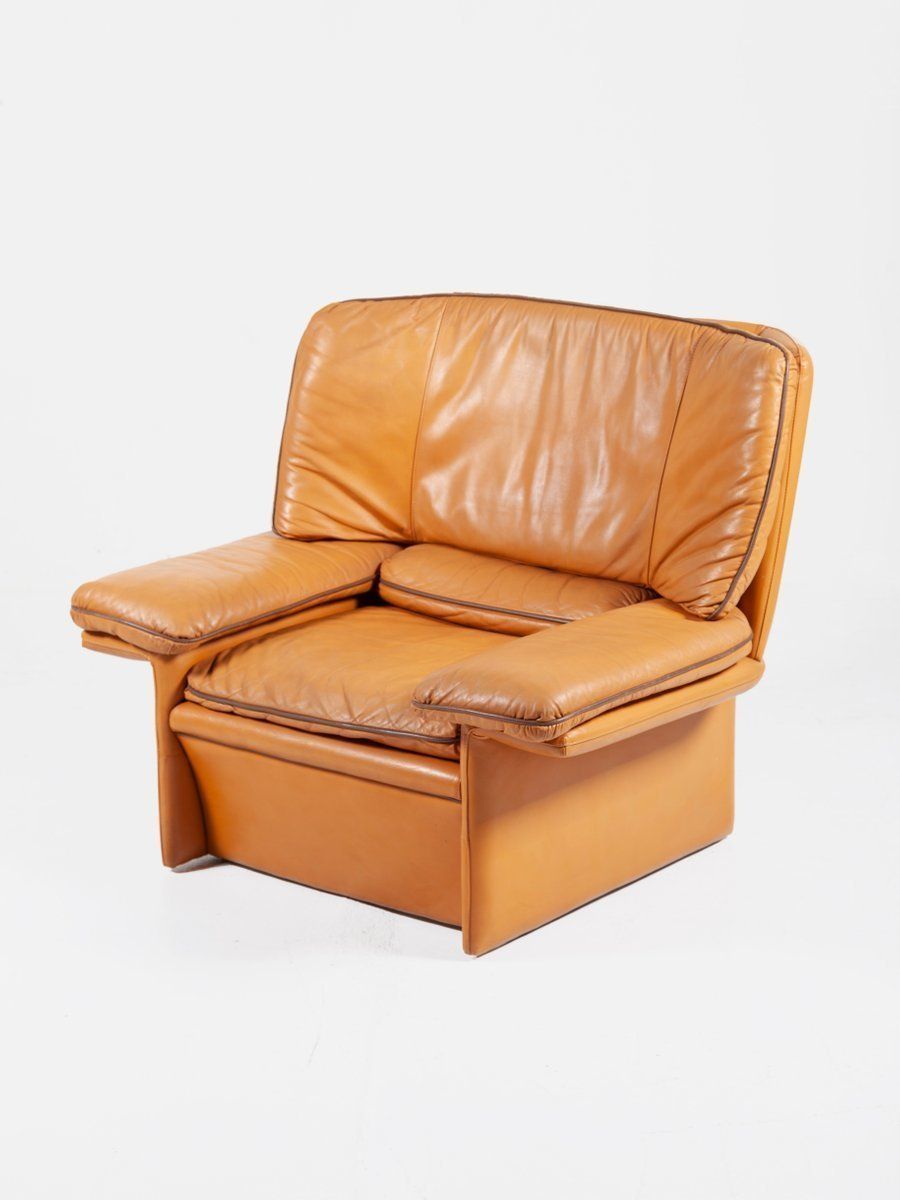 Leather Armchair By Titiana Ammannati & Giampiero Vitelli For Brunati, 1976