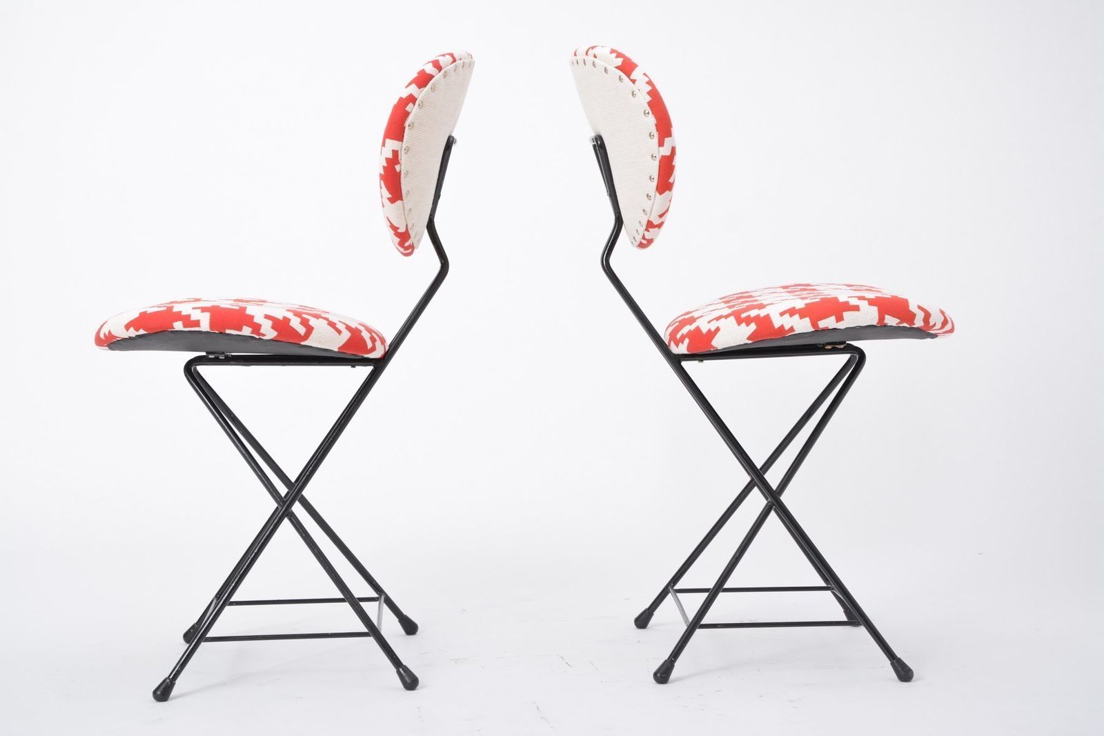 Pair Of Mid Century Modern Dutch Model F & T Dining Chair By Rob Parry, 1950s photo buy