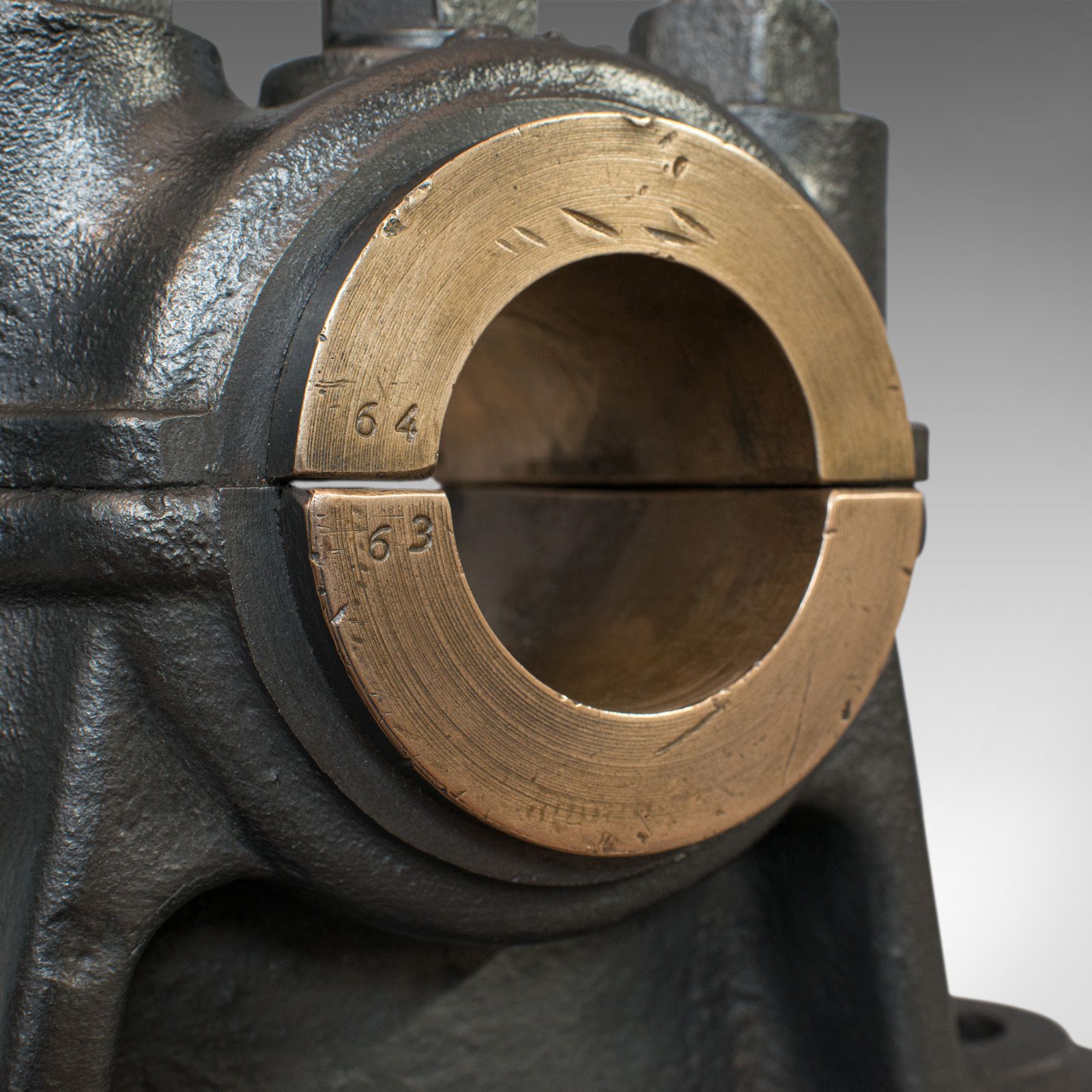 photo for sale Antique Bearing, Graphite, English, Cast Iron, Ornament, Paperweight, Victorian