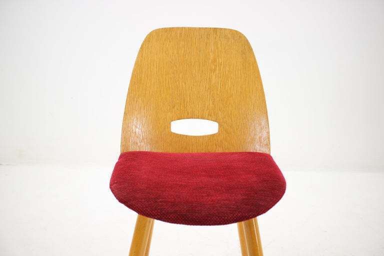 Set Of Three Midcentury Chairs Tatra Designed By Frantisek Jirak, 1950s photo for sale