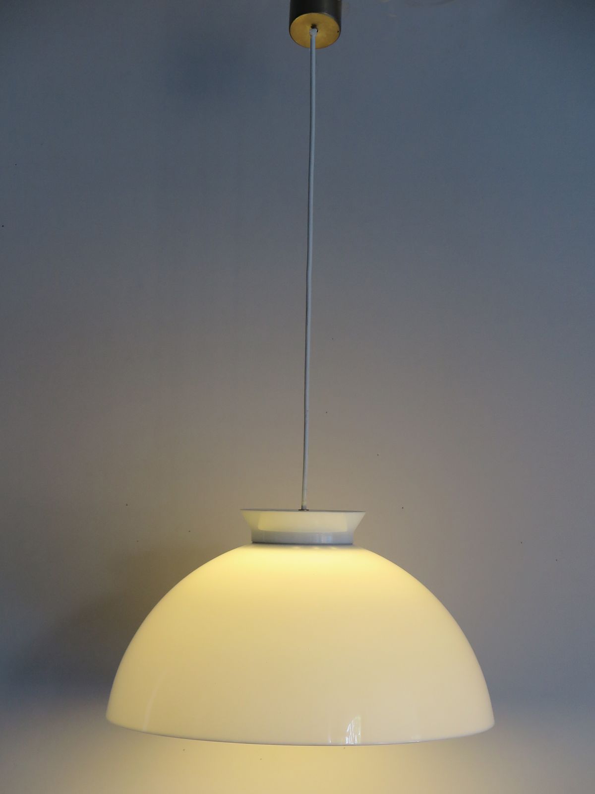 Italian Pendant Lamp Design Achille & Pier Giacomo Castiglioni For Kartell, 1950s