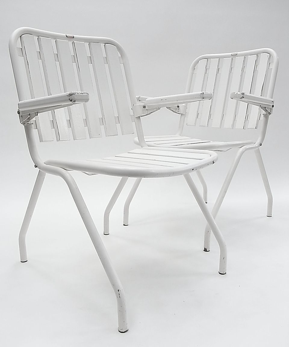 Foldable Garden Armchairs From Hem, 1960s, Set Of 2