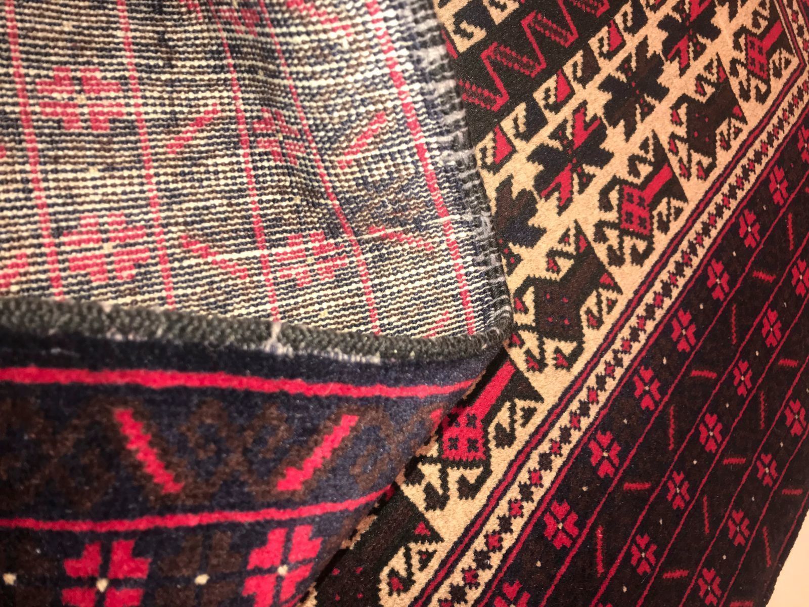 Vintage Afghan Rug, 1950s photo vinterior