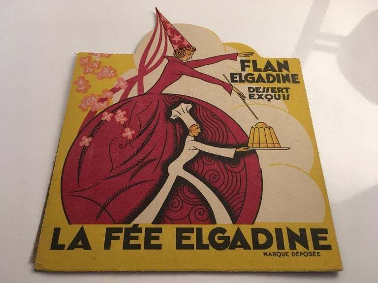 Old French Art Deco Decoration Paper Advertisng / Add   1930s photo furniture