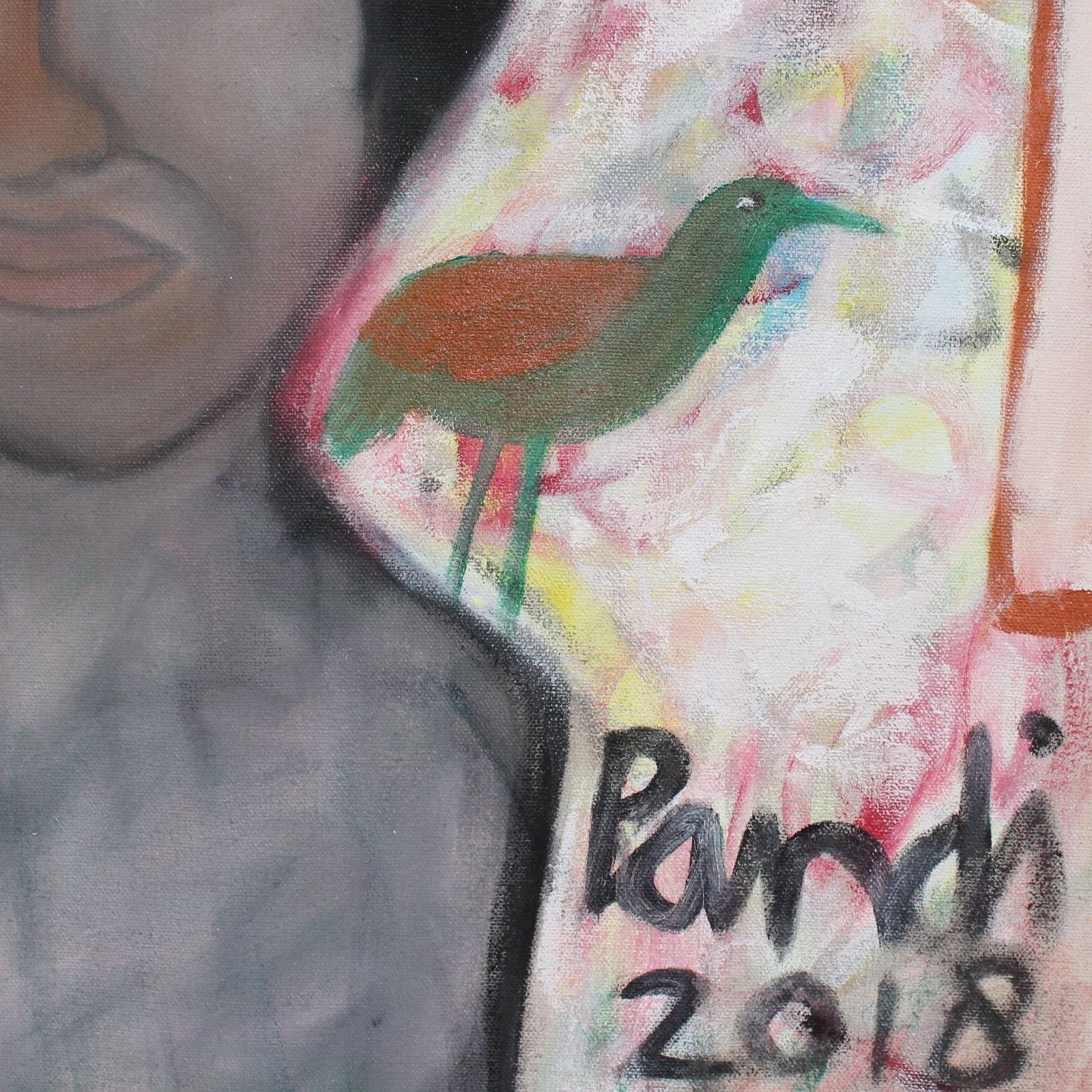 Portrait Of Indonesian President Joko Widodo, By Pandi (2018) photo Art