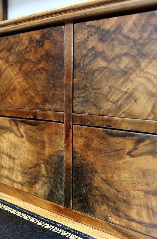 Small Tiered Walnut Desk, Louis Philippe Period, 2nd Part Of 19th photo vinterior