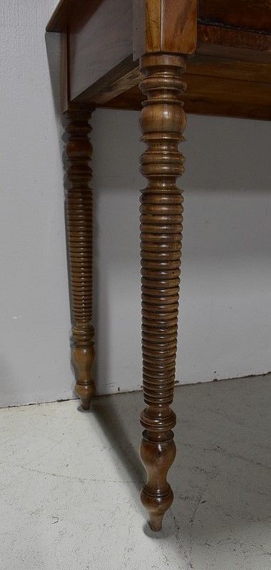 photo for sale Small Tiered Walnut Desk, Louis Philippe Period, 2nd Part Of 19th