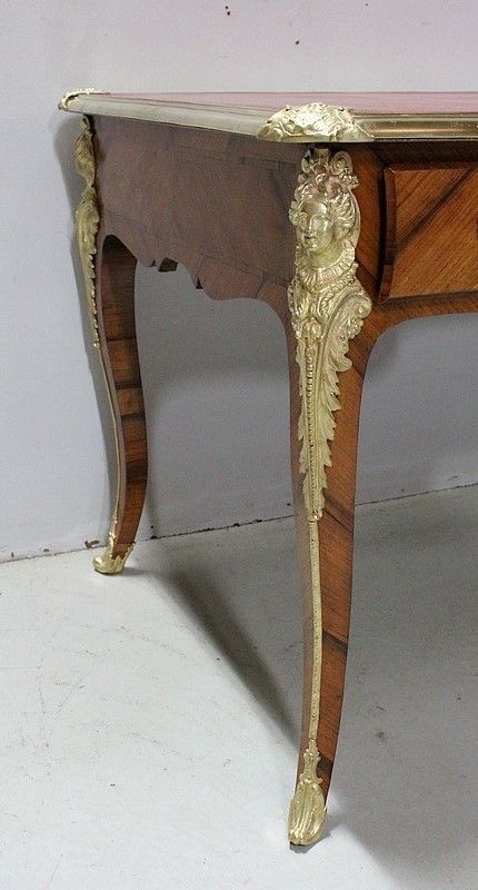 6865.98 Ceremonial Office In Rosewood Veneer, Louis XV Style   Xi Xth photo