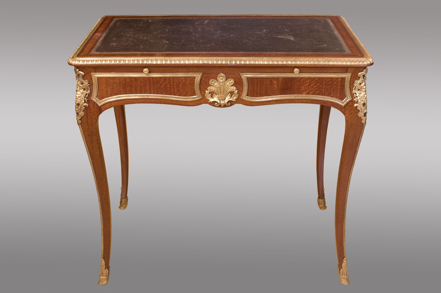 French Regency Style Desk, Signed By The French Cabinetmarker G. Durand