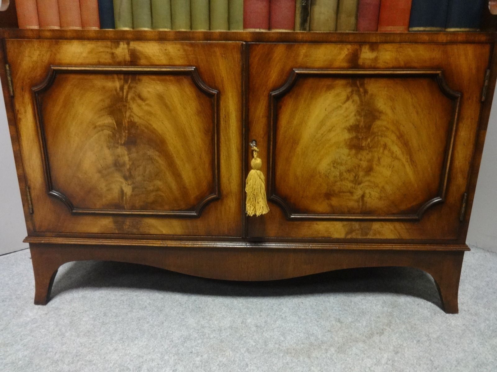 Good Mahogany Waterfall Bookcase photo Furniture
