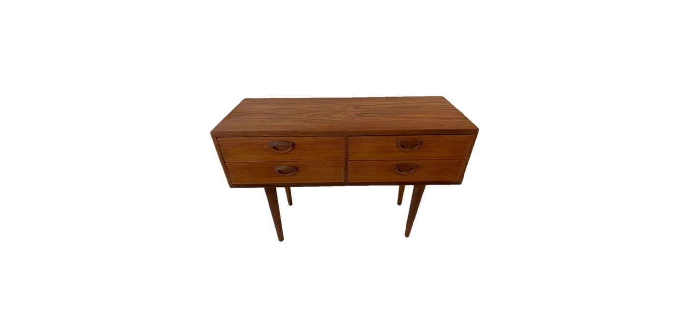 Chest Of Drawers. Proj Kai Krystiansen For Feldballes Møbelfabrik, Denmark, 1960s. photo for sale