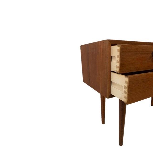 photo furniture Chest Of Drawers. Proj Kai Krystiansen For Feldballes Møbelfabrik, Denmark, 1960s.