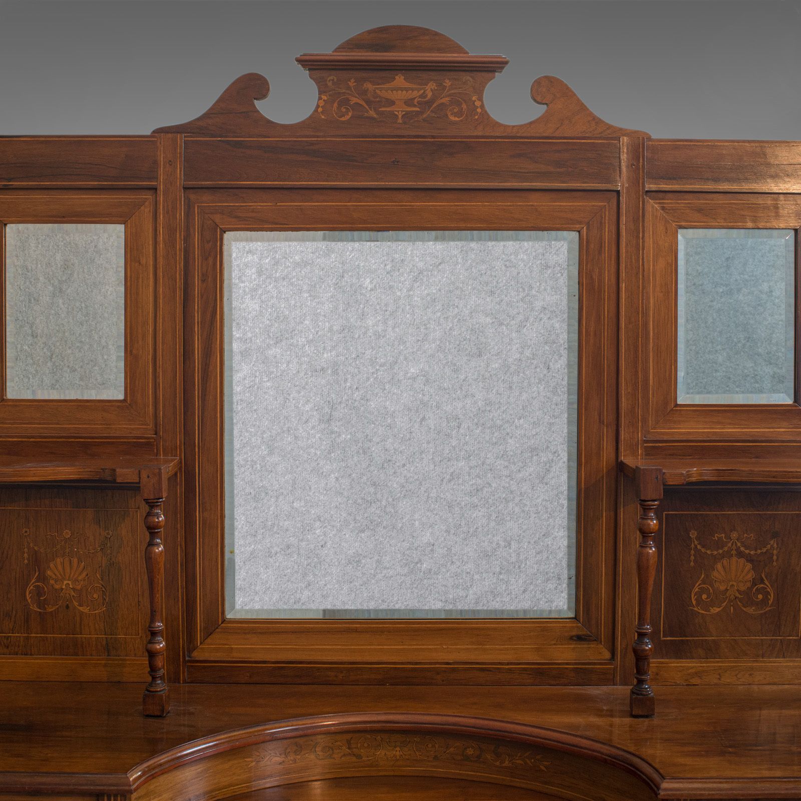 Antique Sideboard, English, Rosewood, Dresser, Boxwood Inlay, Victorian, C.1900 photo buy