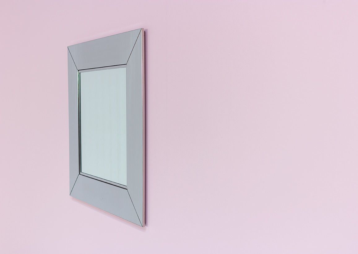 Chrome Mirror Designed By Cidue Design 1970 Italy photo 1176.0