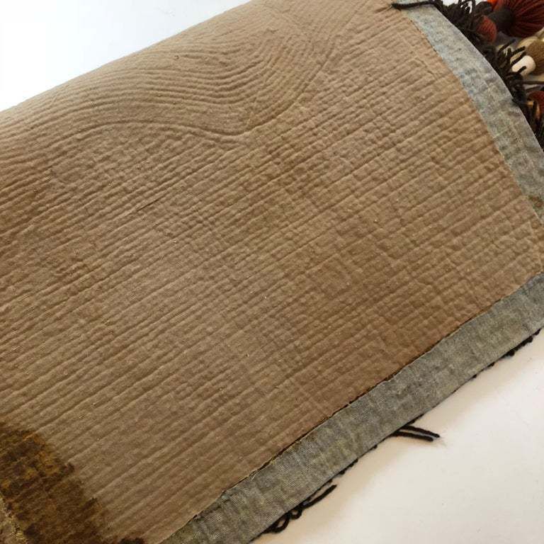 photo vintage Modernist German Wall Rug By Ewald Kröner For Schloss Hackhausen, Germany, 1970s