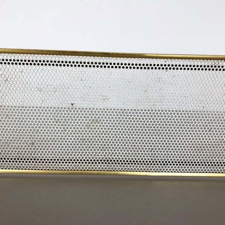1960s French Matégot Style Brass Wall Board "Rigituelle", Mid Century Modern photo buy