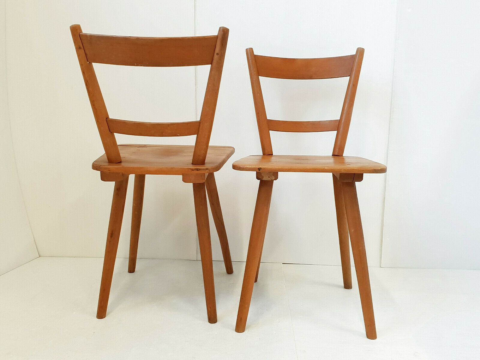 Suite Of 3 Tubingen Chairs By Adolf Schneck For Schafer 1930 1940 Vintage 40s photo 776.0
