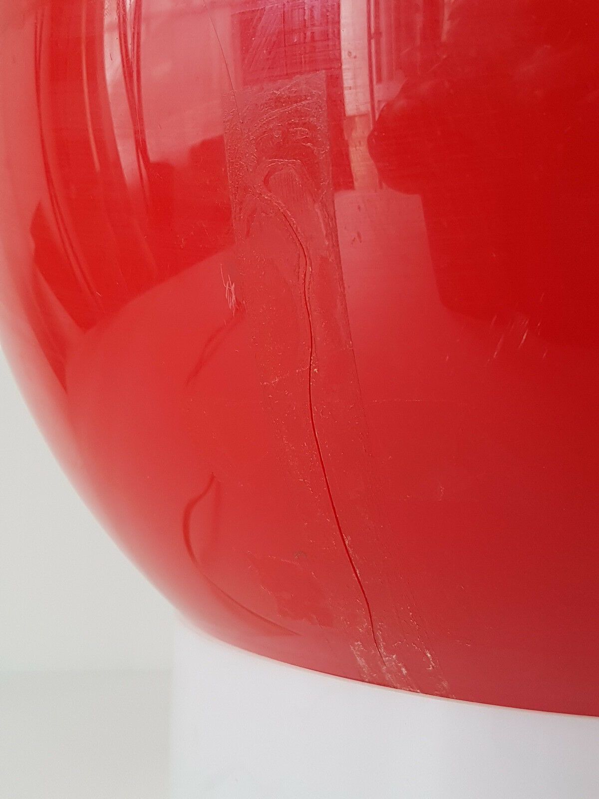1970 Plastic Ball Lamp Space Age 70s Pop Vintage Seventies 70s Plastic Lamp photo for sale