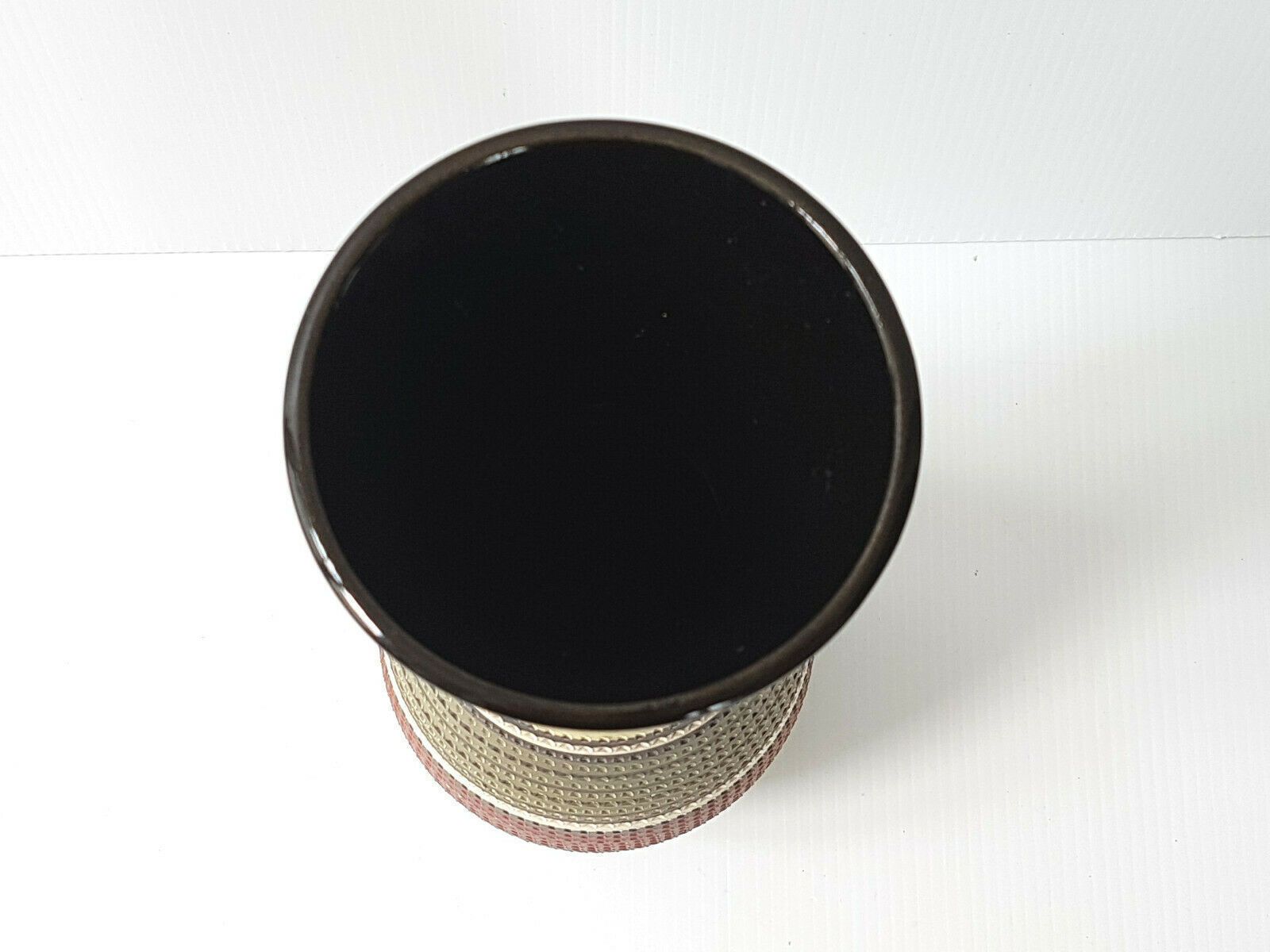 Vase Allemand Ceramique Kaki West Germany 1960 Vintage 60s 60s Annees 60 photo Home Decor