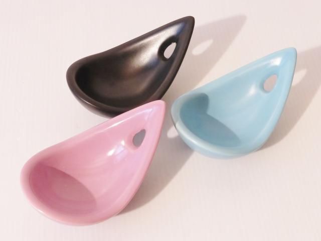 Suite Of 3 Ceramic Ashtrays 1950 Vintage 50s French Ceramic photo 122.0