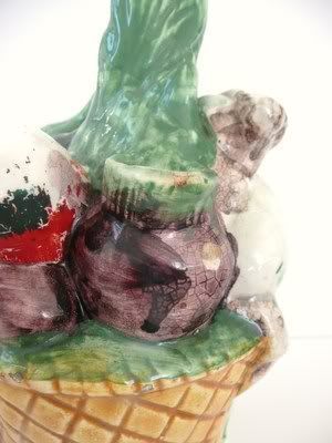photo for sale Pitcher Jug Chevrette "Vegetable Basket" Ceramic